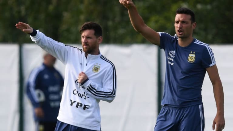 Scaloni se ilusiona con la vuelta de Messi en 2019