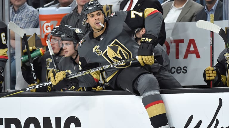 Q&A: Golden Knights' Ryan Reaves on Trash Talk, Goal Celebrations and Phil Kessel