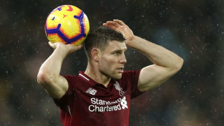 James Milner Ruled Out of Liverpool's Clash With Arsenal Due to Muscular Injury