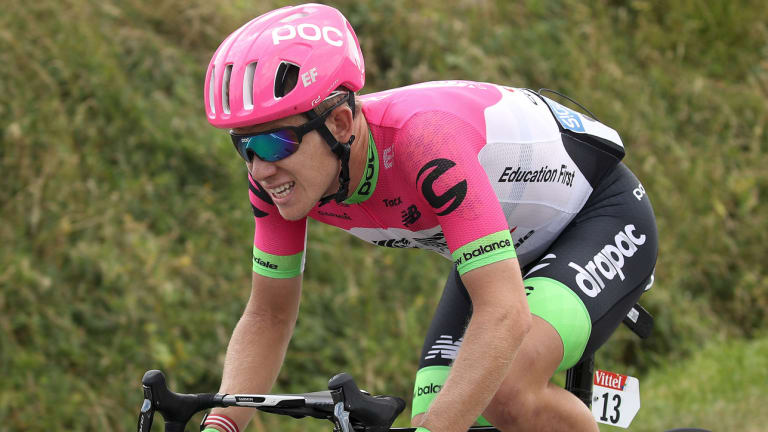 Despite a Broken Shoulder, One American Isn't Willing to Give Up at the Tour de France