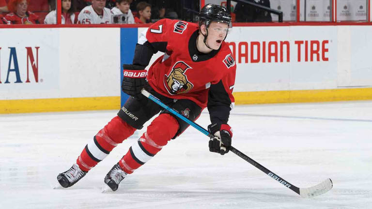 Brady Tkachuk injury: Senators' rookie out with torn ligament - Sports  Illustrated