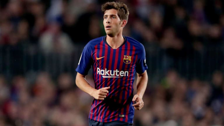 Barcelona Confirm Sergi Roberto Faces Up to Four Weeks Out Injured ...
