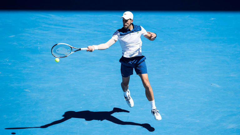 vægt krænkelse bøf Australian Open 2018: Djokovic, Federer win; Muguruza out - Sports  Illustrated