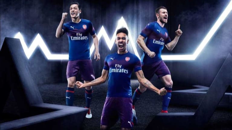 arsenal jersey launch