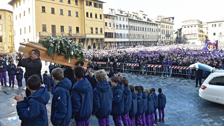 Davide Astori Thousands Gather For Funeral Of Fiorentina Captain Sports Illustrated