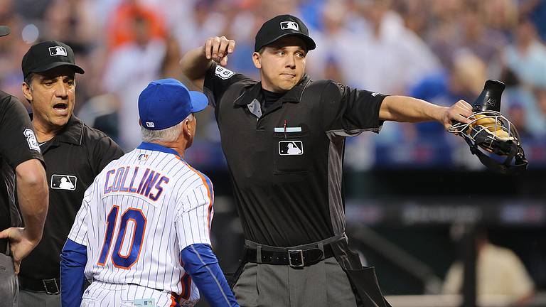 Video: Umpire, Terry Collins mic'd up during wild 2016 argument ...