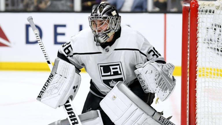 LA Kings: Goalie Jack Campbell out 4-6 weeks with knee injury - Sports Illustrated