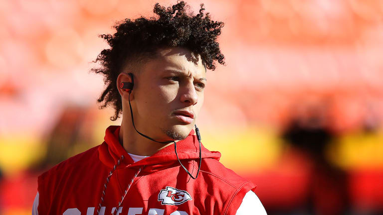 Patrick Mahomes Is Ready to Show Off His Fastball