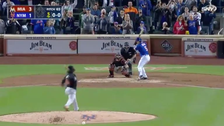 Watch: David Wright Makes First Plate Appearance for Mets Since May 2016