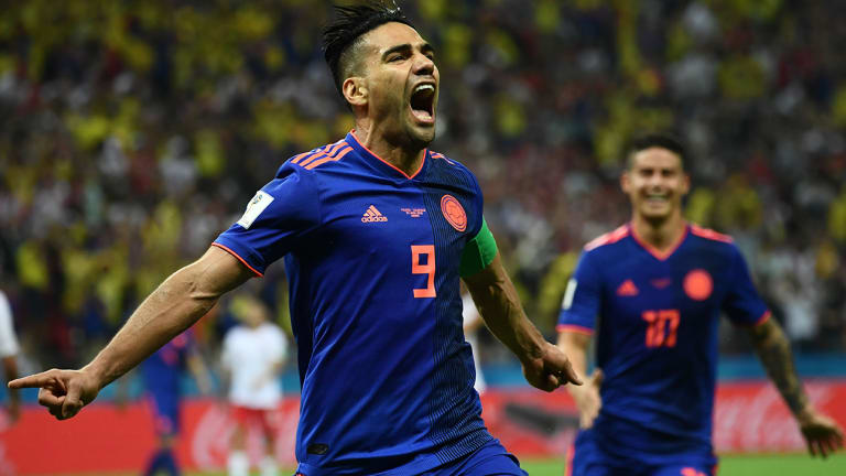World Cup Throwback Colombia Attacking Display Sees Poland Go Out Sports Illustrated