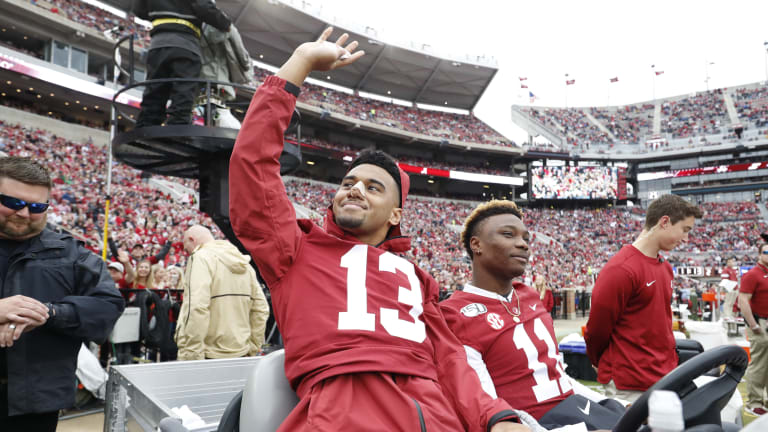 Crimson Tide Gets Lopsided Win in Sendoff Game, But Sendoff to What Nobody Knows