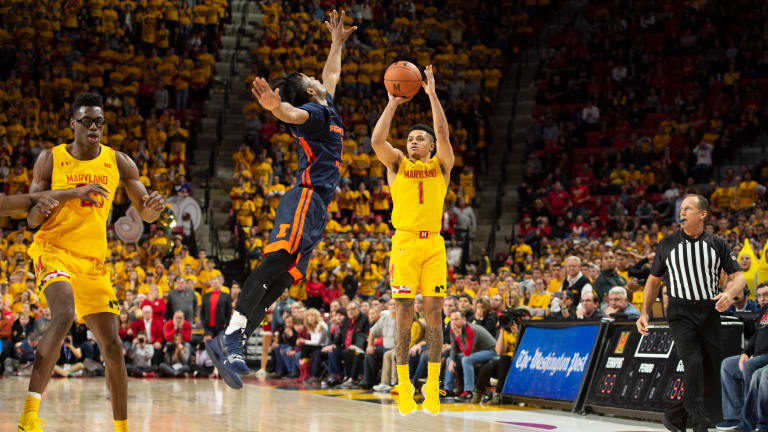 Illini Collapse Allows No. 3 Maryland To Escape With 59-58 Win