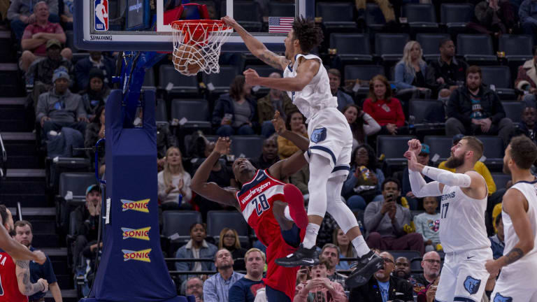 The Sky Is NOT The Limit For The Memphis Grizzlies' Brandon Clarke