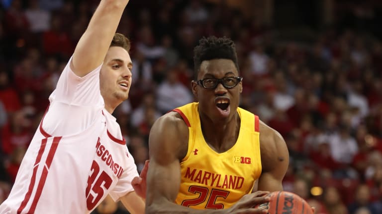Jalen Smith scores 18 but Terrapins fall 56-54 to the Badgers