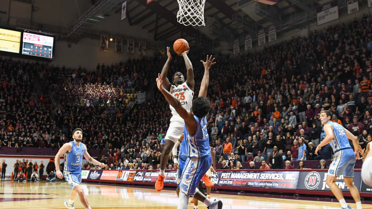 VT Basketball Beats UNC: Tyrece Radford's Only Bucket Comes In Final Seconds Of 2-OT Thriller & It's A Thing Of Beauty