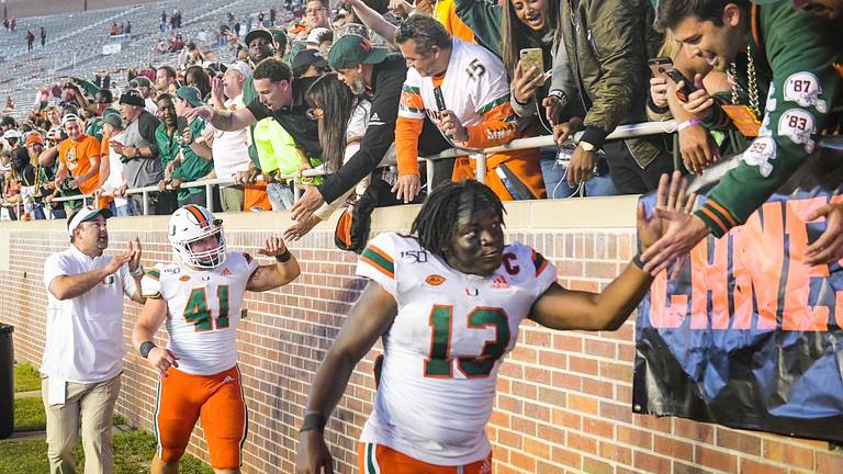 What Does Miami s 27 10 At Doak Campbell Mean For Recruiting All 