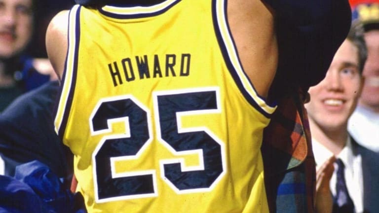 juwan howard michigan jersey
