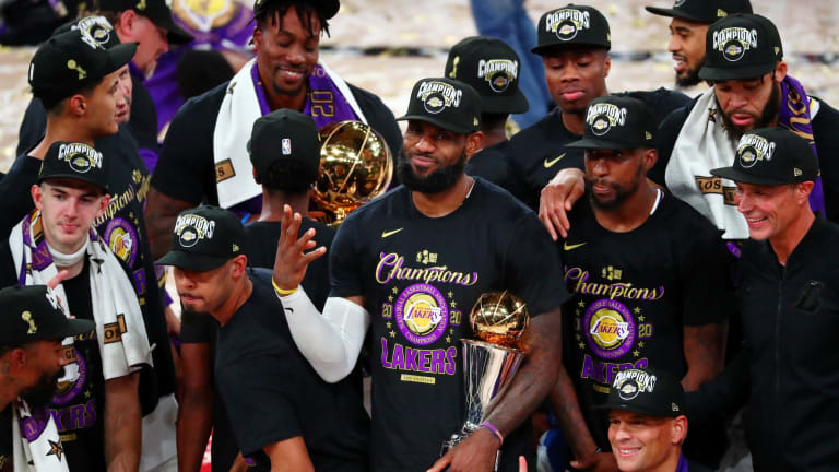 Lakers Win Their 17th NBA Championship, Beating The Miami Heat In Game 6, 106-93