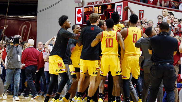 Maryland moves up to No. 15 in the latest AP Top 25 poll