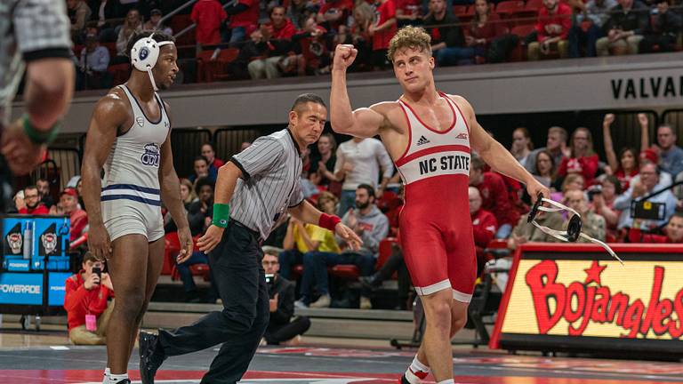 Wolfpack Wrestlers Ready To Flex Their Muscles Against UNC Sports 