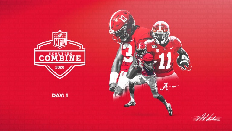 Live with the Tide: Jerry Jeudy and Henry Ruggs III Stand Out at NFL Combine