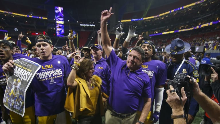 LSU is No. 1 (as it should be) and some other fun story lines for the CFP