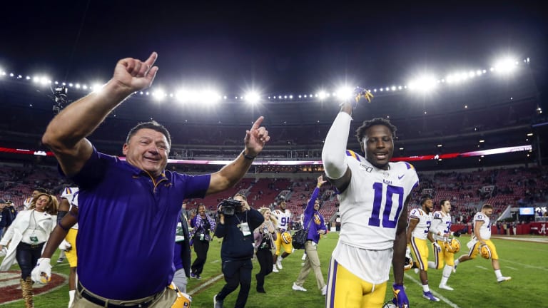 What We Learned:  Barring an Upset of the Century, LSU is in the playoffs now