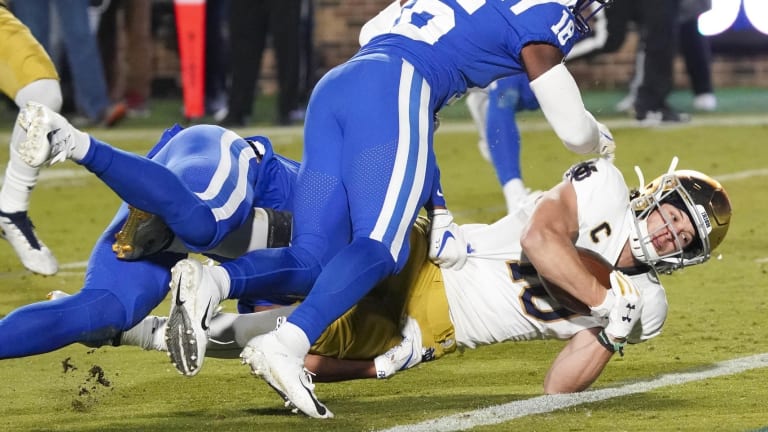 Irish: Feel-Good Win at Duke Was One Thing. Navy's Potent Option Very Different.