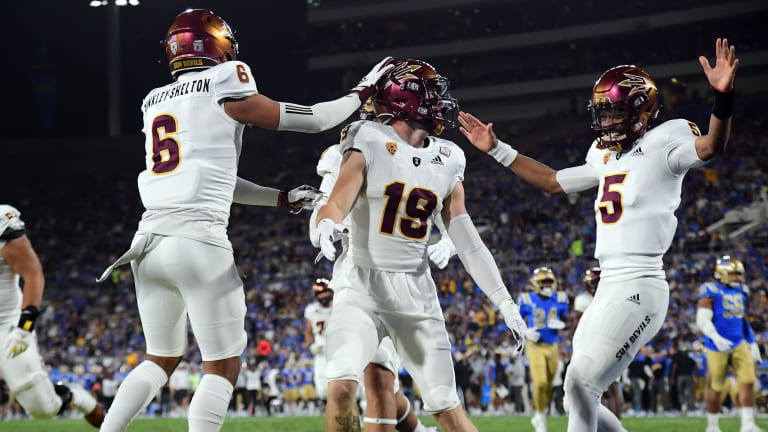 Arizona State Upsets No. 20 UCLA in Successful Road Trip to Rose Bowl