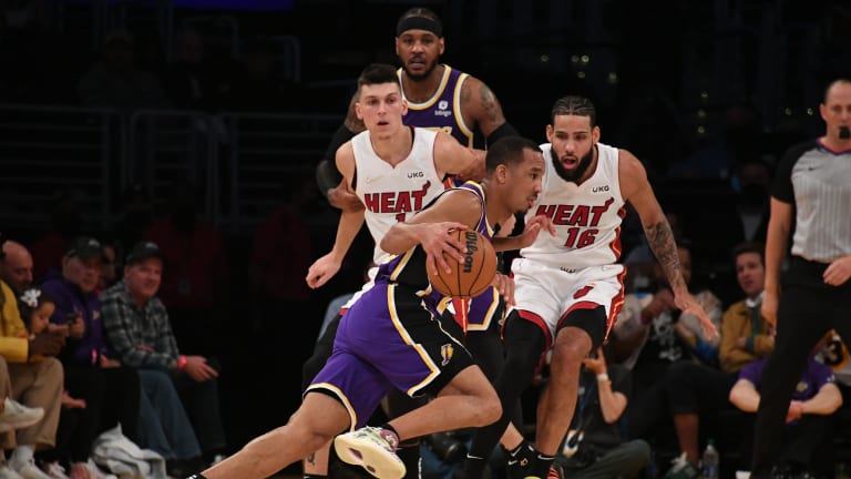 Lakers Avery Bradley on L.A.'s Lineup After an Impressive Performance vs. Hawks