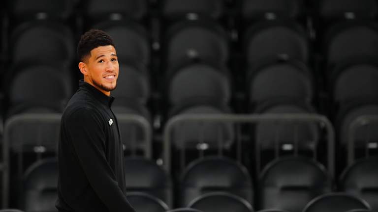 Check Out Devin Booker's Incredible Tweet Before The Suns Beat The Mavs On Friday