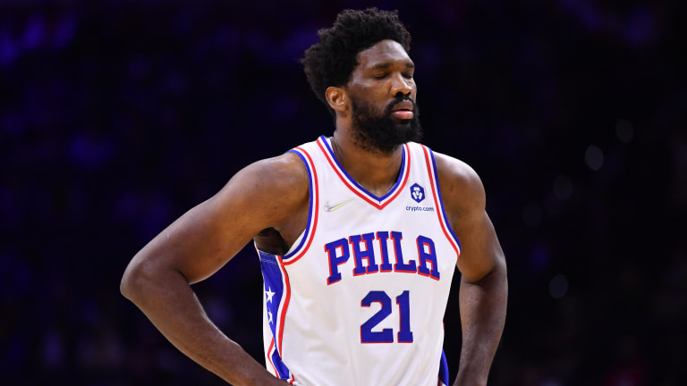 Joel Embiid on Battle With COVID: 'That Jawn Hit Me Hard'