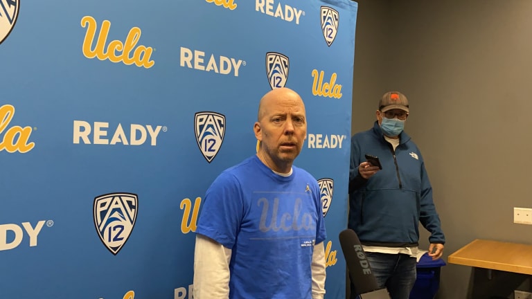 WATCH: Mick Cronin Talks UCLA Men's Basketball Facing Colorado, 20-Game Pac-12 Schedule