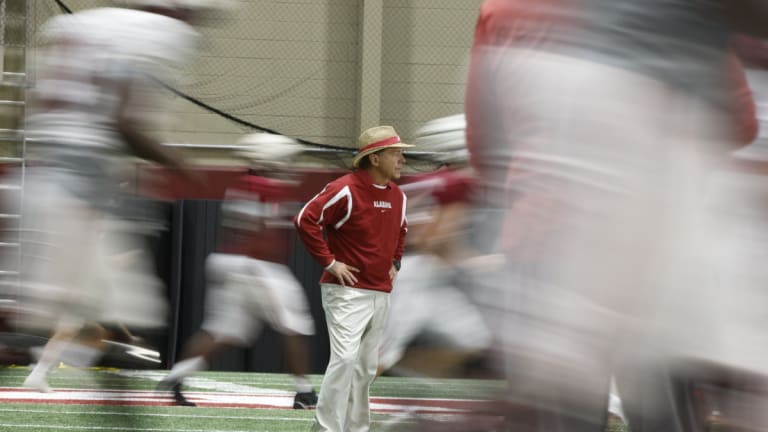 Nick Saban Named Finalist for Eddie Robinson Coach of the Year
