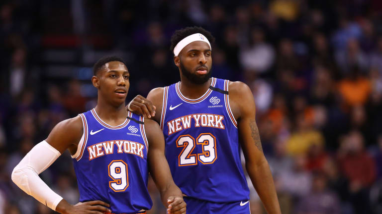 RJ Barrett And Mitchell Robinson Status For Knicks-Nets Game