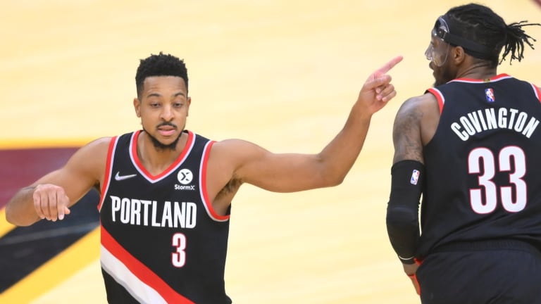 Trail Blazers Starting Lineup Against The Pistons Without Damian Lillard