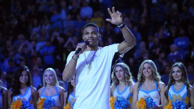 Russell Westbrook is Honorary UCLA Men's Basketball Captain for Colorado Game