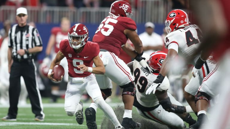 Georgia Has No Answer For Alabama QB Bryce Young In SEC Championship Game