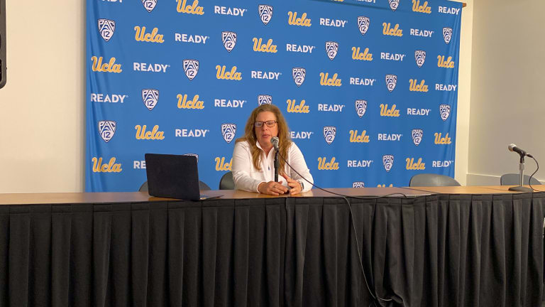 WATCH: Cori Close Praises UCLA Women's Basketball For Effort in Historic Victory Over San Jose State
