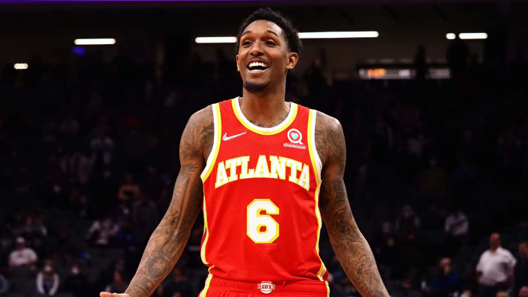Lou Williams Reacts to Tyler Herro's Message