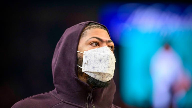 Lakers: Anthony Davis Spotted Shooting Before LA-Memphis Game on Sunday