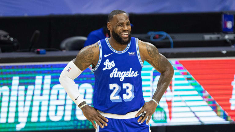 Lakers Add LeBron James to Injury Report vs. Sixers
