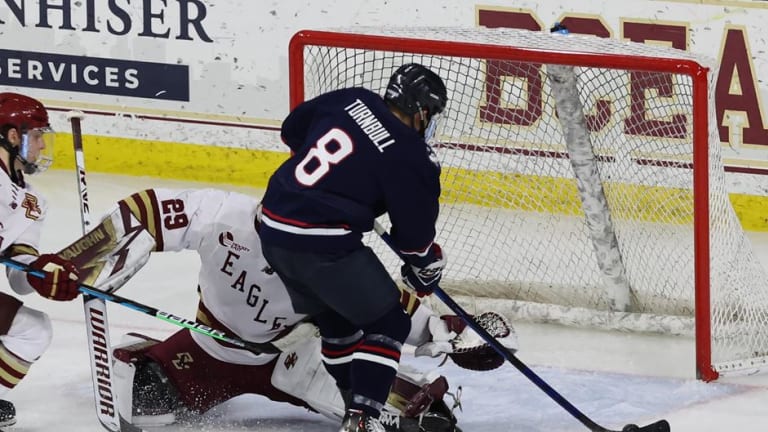 Hockey: Men's Team Buries BC For Sixth-Straight Hockey East Win