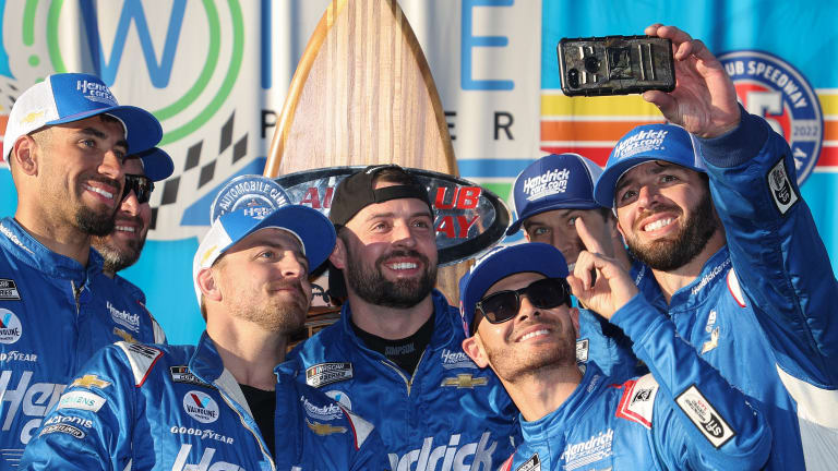 Home cooking: Kyle Larson wins back in sunny Cali as Cup Series return to Fontana
