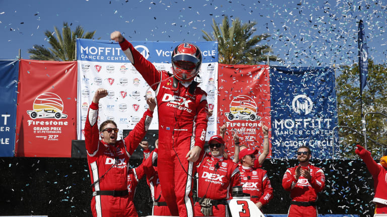 Scott McLaughlin Holds off Alex Palou to Score Maiden Win in IndyCar Opener