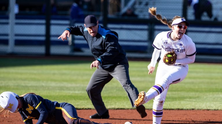 No. 9 Northwestern secures series over No. 23 Michigan with 6-4 comeback victory