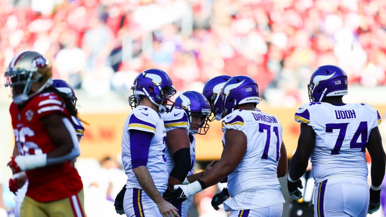 What changes are coming to the Vikings' offensive line?