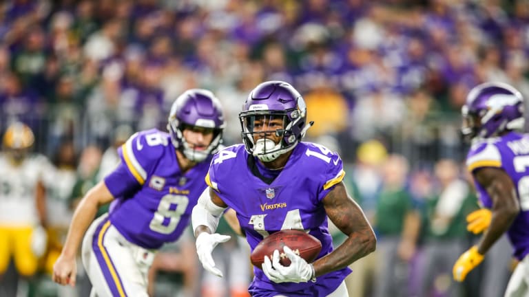Stefon Diggs removes all Vikings-related content from Instagram; report says Vikings looking to trade him