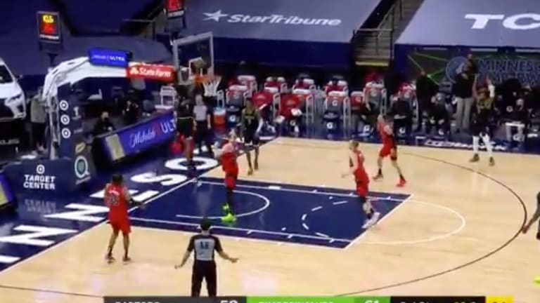 Watch: Anthony Edwards throws down dunk of the year contender