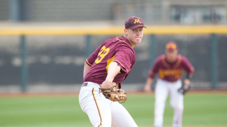 Twins should give ex-Gopher with booming fastball a look